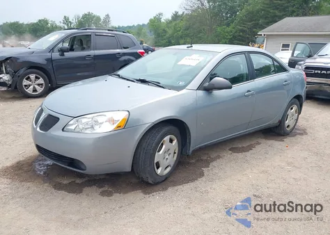 2008 Pontiac G6 Value Leader из США, поврежденный, VIN 1G2ZF57B184249622